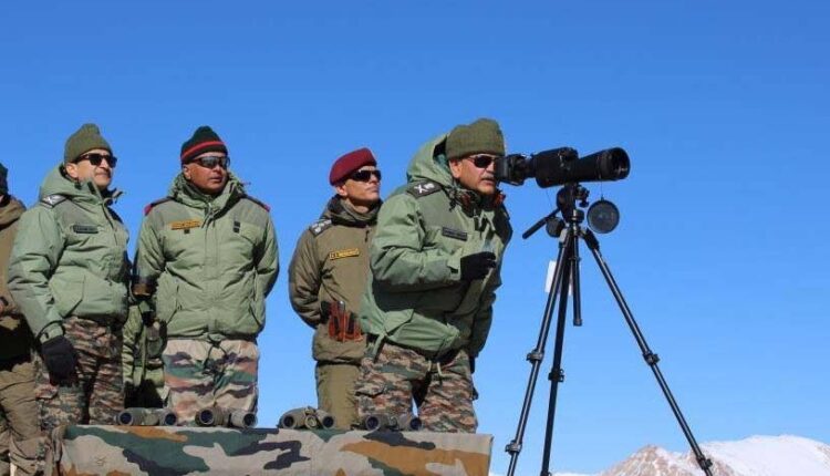 Ladakh Northern Army Commander Lt Gen Upendra Dwivedi Reviewed