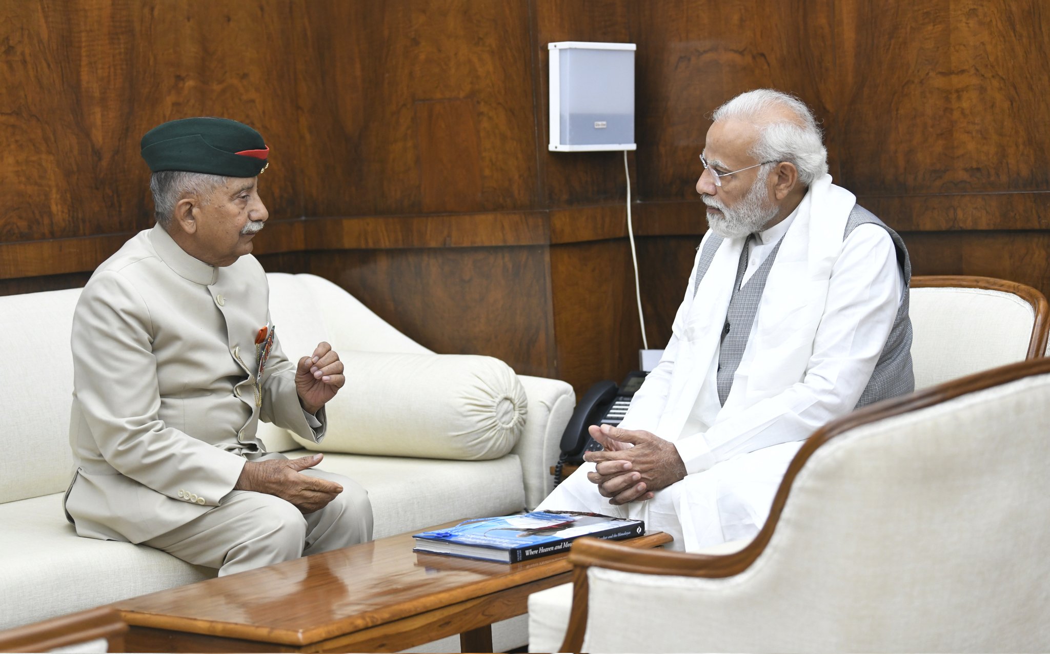 Lieutenant Governor Of Ladakh, Brigadier BD Mishra (Retd) Called On ...